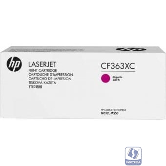 HP Картридж CF363XC 508X лазерный пурпурный увеличенной емкости (9500 стр) (белая коробка)