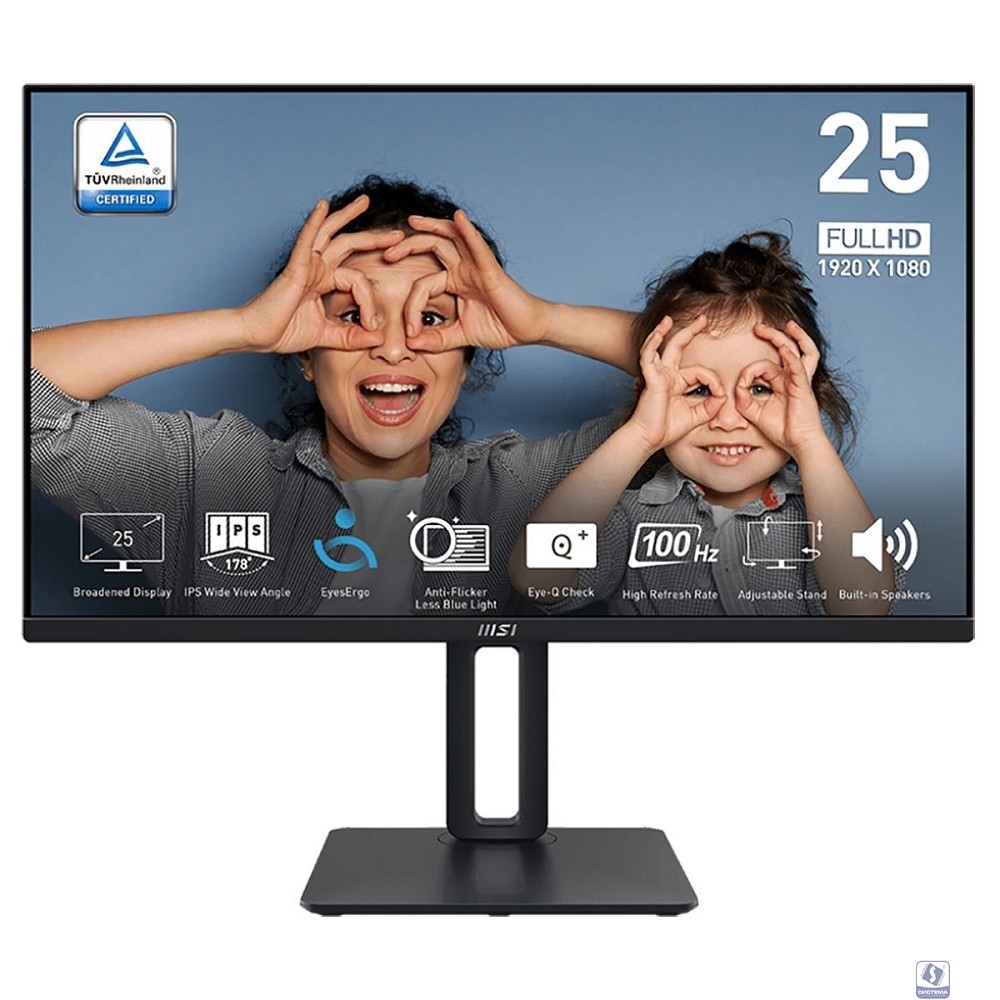 MSI PRO 24.5" MP251P Black  [9S6-3PC29M-033]