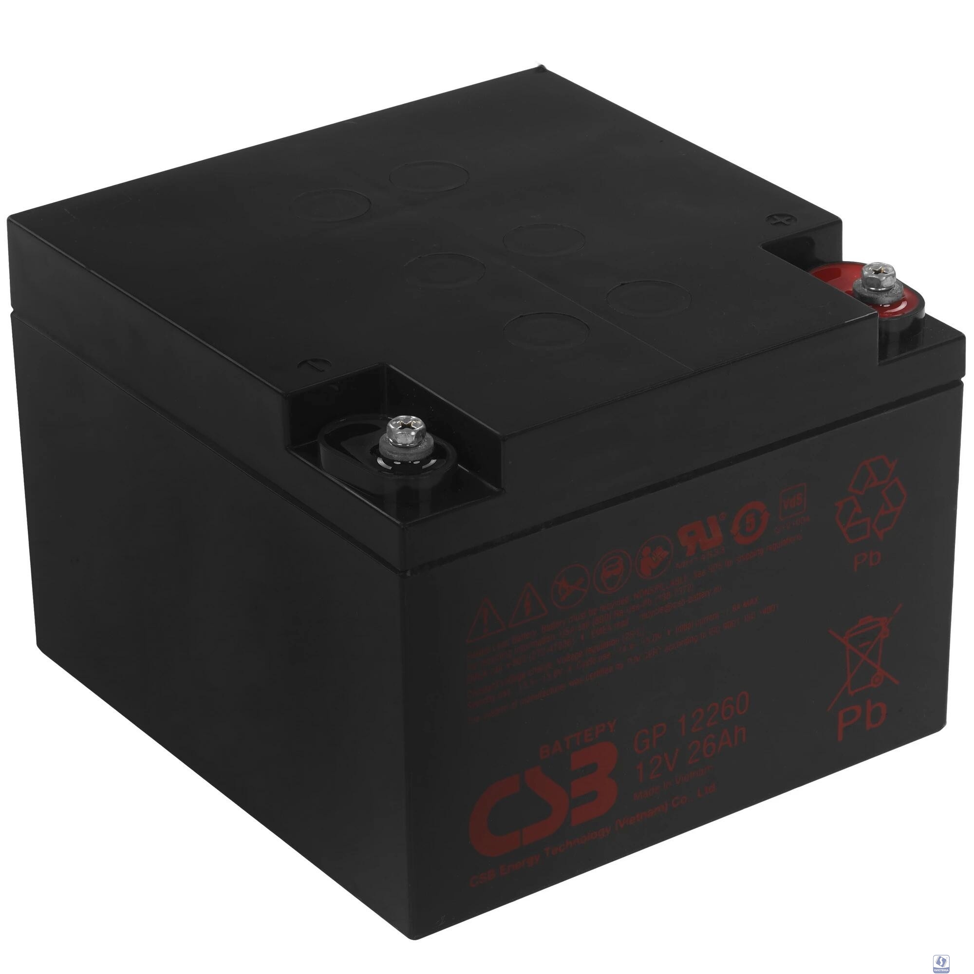 CSB Батарея GP12260 (I) (12V/26Ah)