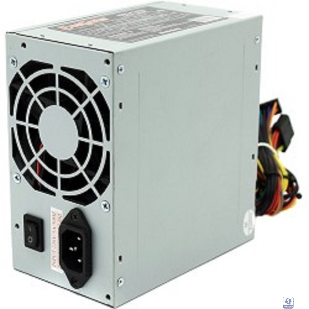Exegate EX219185RUS / 251772 Блок питания 500W ATX-AB500 OEM,  8cm fan, 24+4pin, 3*SATA, 1*FDD, 2*IDE