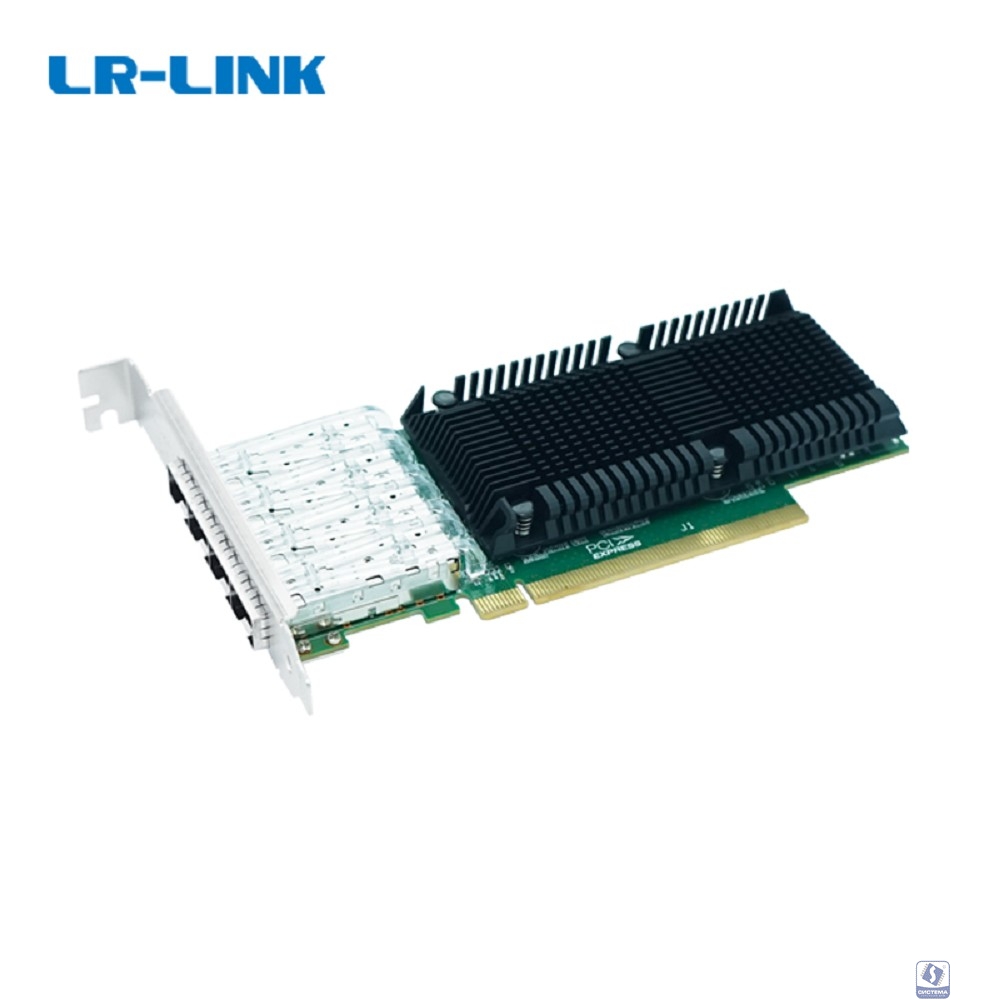 Lr-Link  LRES1023PF-4SFP28 Сетевой адаптер PCIE 25GB 4SFP28 LRES1023PF-4SFP28 LR-LINK