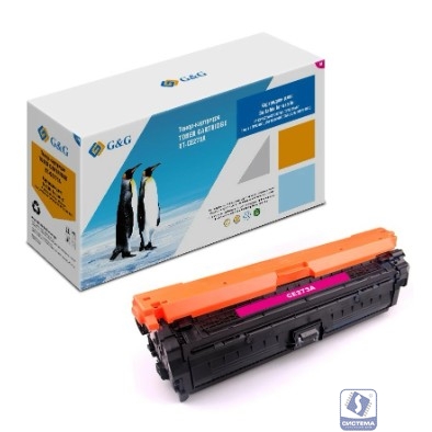 Картридж лазерный G&G GG-CE273A пурпурный (15000стр.) для HP LJ Ent CP5525