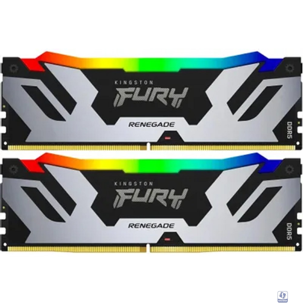 Kingston DDR5 DIMM 2x 32GB Fury Renegade XMP KF564C32RSAK2-64 6400МГц, Ret