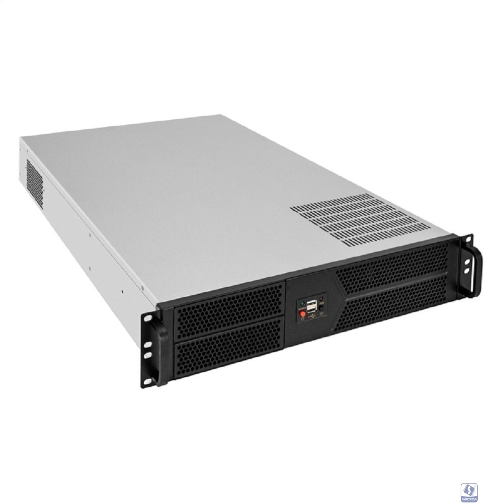 Exegate EX298461RUS Серверный корпус ExeGate Pro 2U650-05 <RM 19", высота 2U, глубина 650, БП 500ADS, 2*USB>