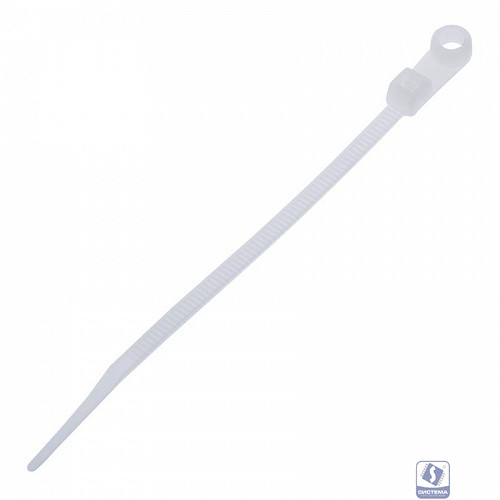 Gembird NYTH-150x3.2 Стяжки пластиковые с монтажным отверстием 150 мм х 3,2 мм (100 шт.)