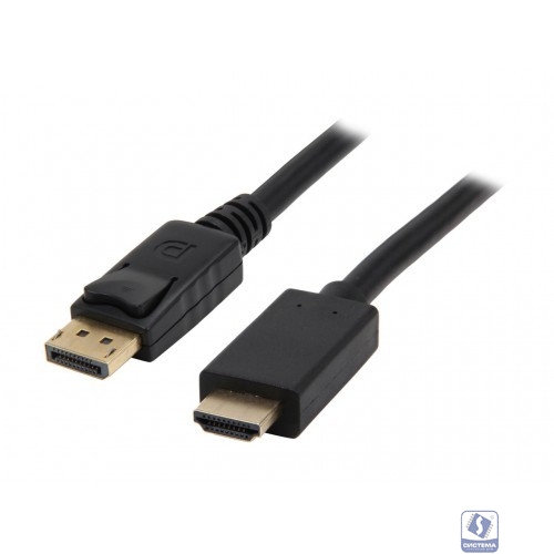 KS-is KS-385-3 Кабель DP M HDMI M 1080p , 3м														