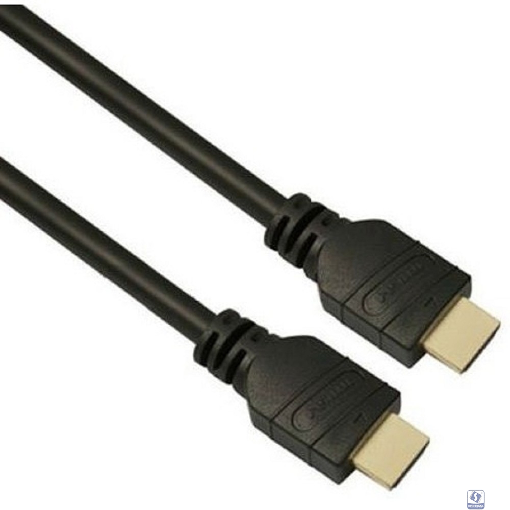 Кабель аудио-видео LAZSO WH-111 HDMI (m)/HDMI (m) 20м. Позолоченные контакты черный (WH-111(20M))