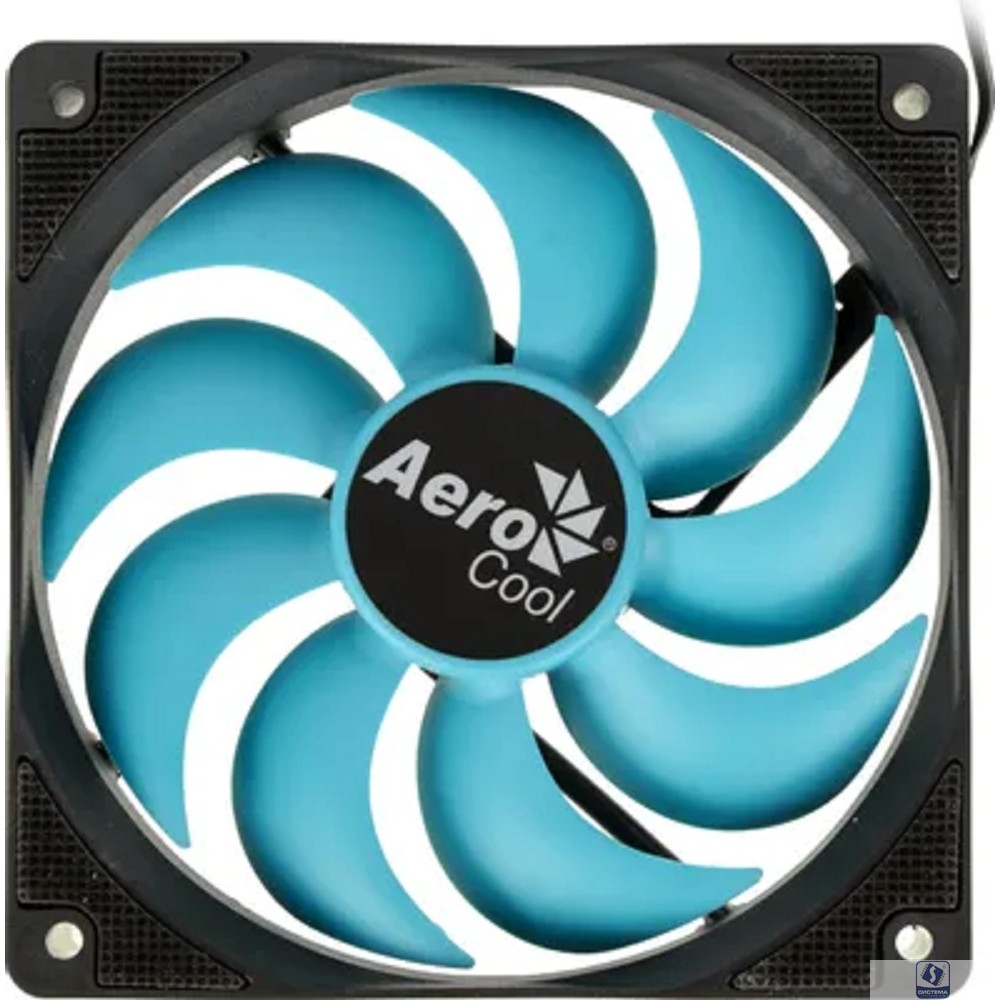 Fan Aerocool Motion 12 Plus / 120mm/ 3pin+Molex/ Black