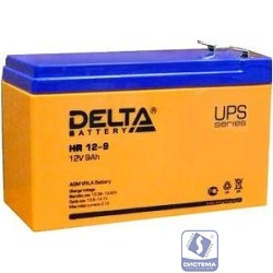 Delta HR 12-9 (9 А\ч, 12В) свинцово- кислотный  аккумулятор