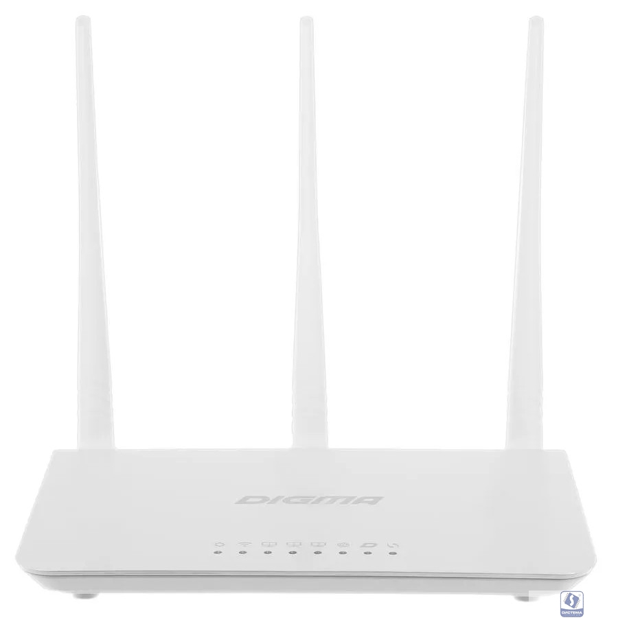 Digma DWR-N302 Router wireless N300 10/100BASE-TX white (kit:1pcs)