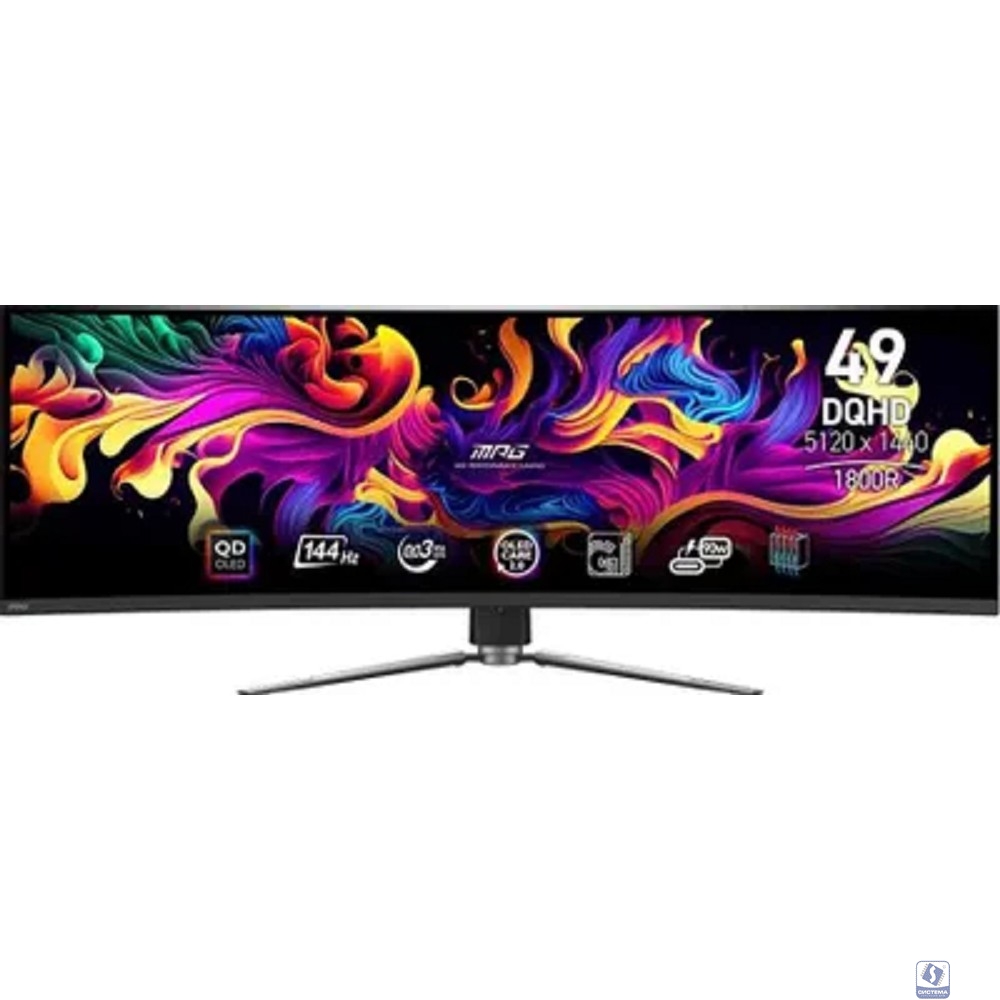 MSI MPG 49" 491CQP QD-OLED черный  [9s6-3fa84t-010]