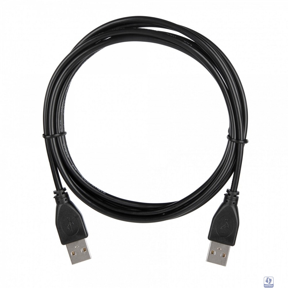 Кабель ACD Кабель ACD-U2AAM-30L |ACD-U2AAM-30L| USB 2.0, A male - A male, ТТХ: |ACD-U2AAM-30L| (7/0.12BC+PE)*1P+(7/0.12BC+PE)*2C+7/0.12BC+AL+PVC OD4.0, Черный, 3мm (742033)