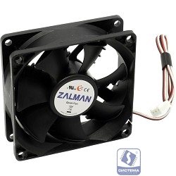 Case fan ZALMAN  ZM-F1 PLUS (SF) / ZE-8025ASH RTL