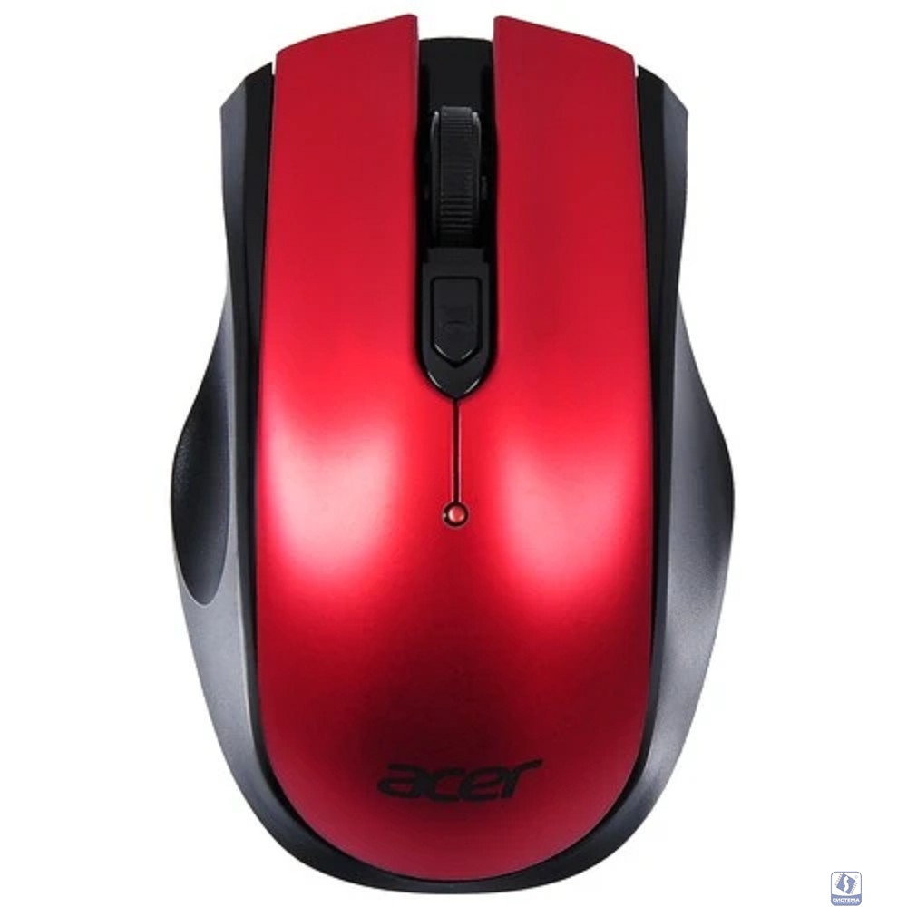 Acer OMR032 [ZL.MCEEE.009] Mouse wireless USB (3but) blk/red 