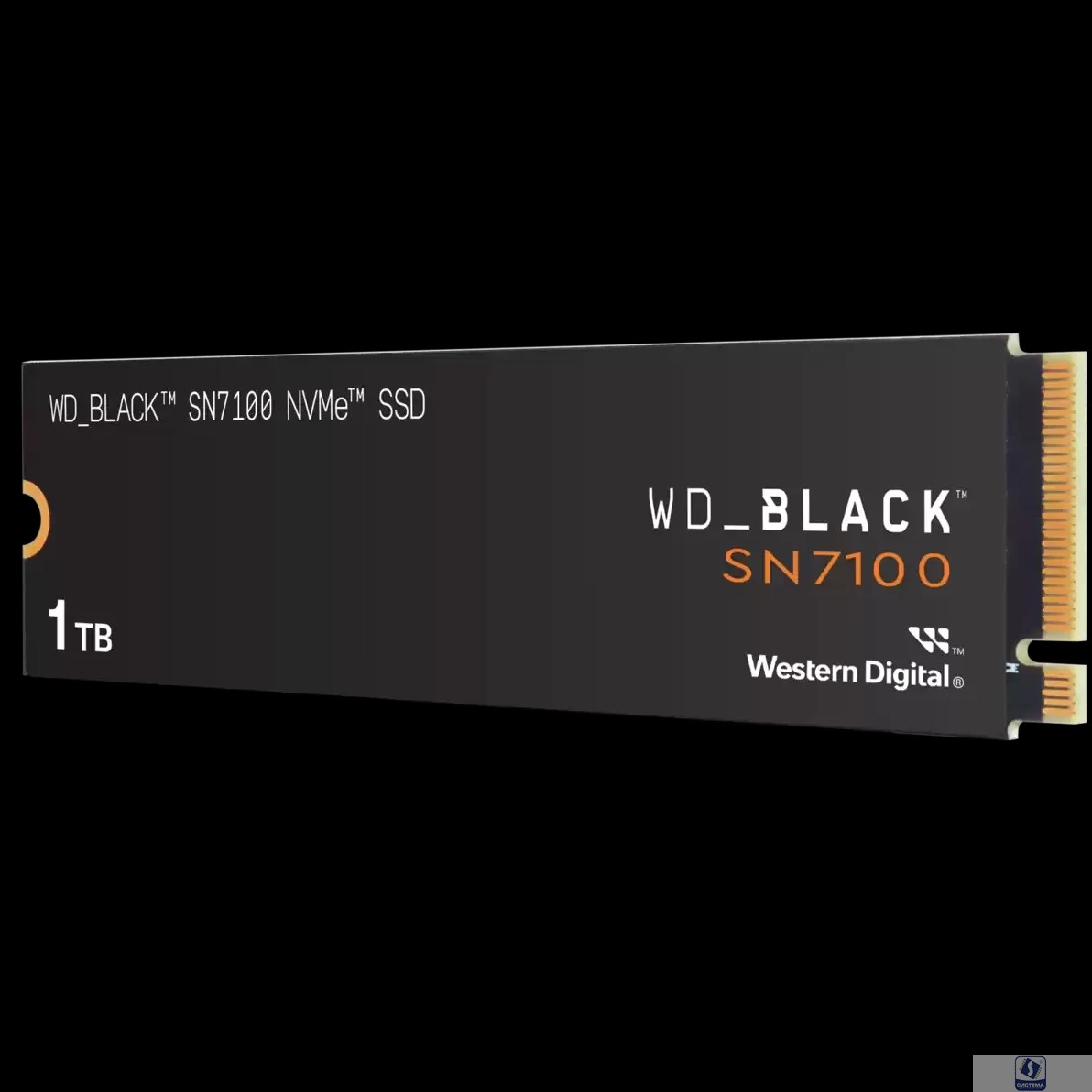 WD SSD Black SN7100, 1TB, M.2(22x80mm), NVMe, PCIe 4.0 x4, TLC, WDS100T4X0E