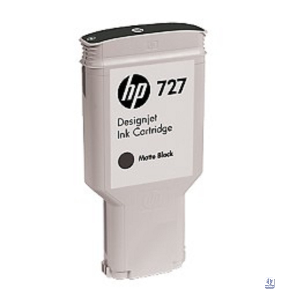 HP C1Q12A Картридж №727, Matte Black 