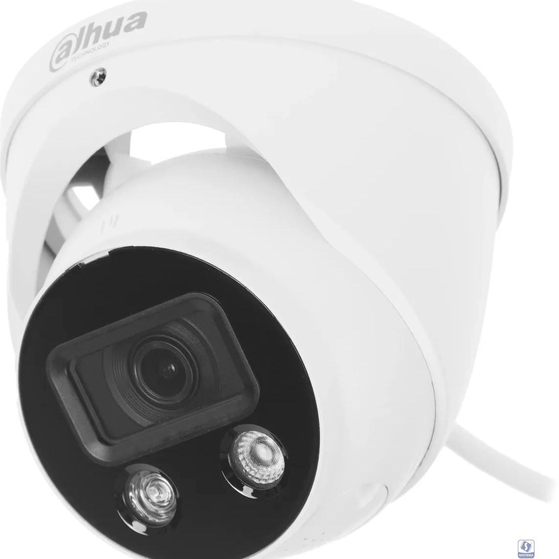 DAHUA DH-IPC-HDW3449HP-AS-PV-0280B-S5 Уличная турельная IP-видеокамера TiOC и ACUPICK 4Мп, 1/2.7” CMOS, объектив 2.8мм, видеоаналитика, 2 микрофона, ИК 30м, LED 30м, IP67, металл