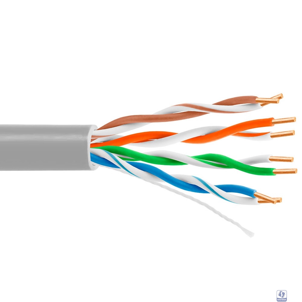 5bites Кабель US5505-305A витая пара UTP / SOLID / 5E / 24AWG / CCA/ PVC / 305M