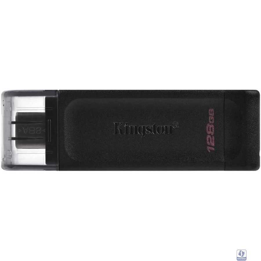 Kingston USB Drive 128Gb DataTraveler 70 Type-C DT70/128GB USB3.0 черный