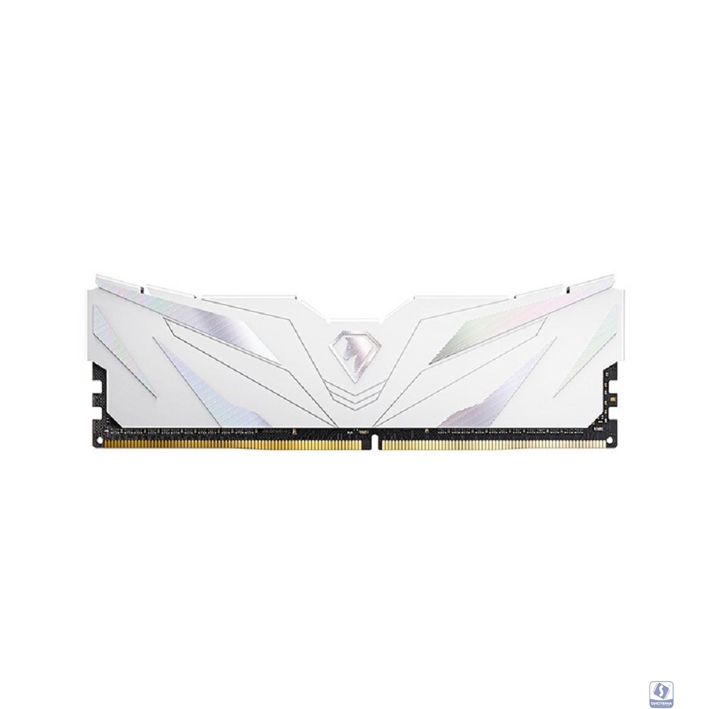 Модуль памяти DDR4 Netac Shadow II 8GB 3600MHz CL18 1.35V / NTSWD4P36SP-08W / White / with radiator