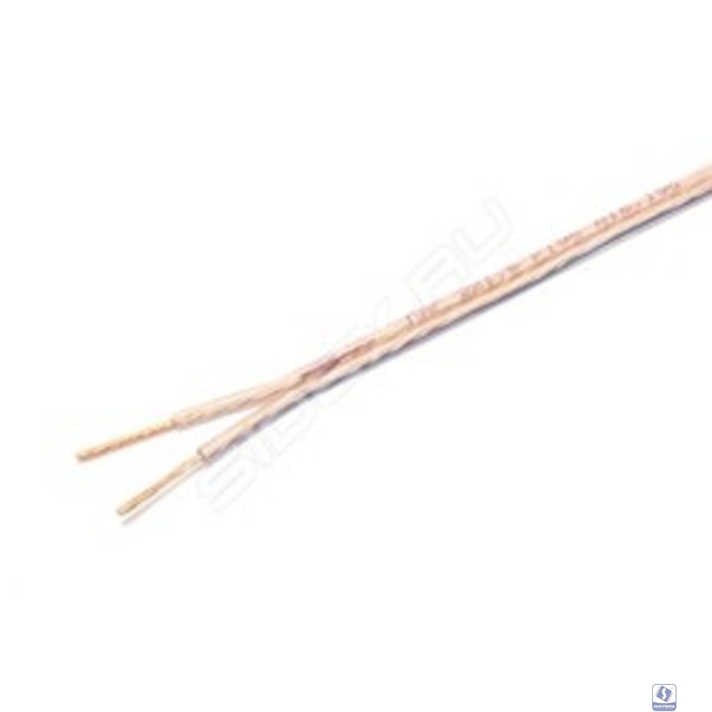 Акустический кабель Cablexpert CC-TC2x1,5-50M, прозрачный,  50 м, на катушке