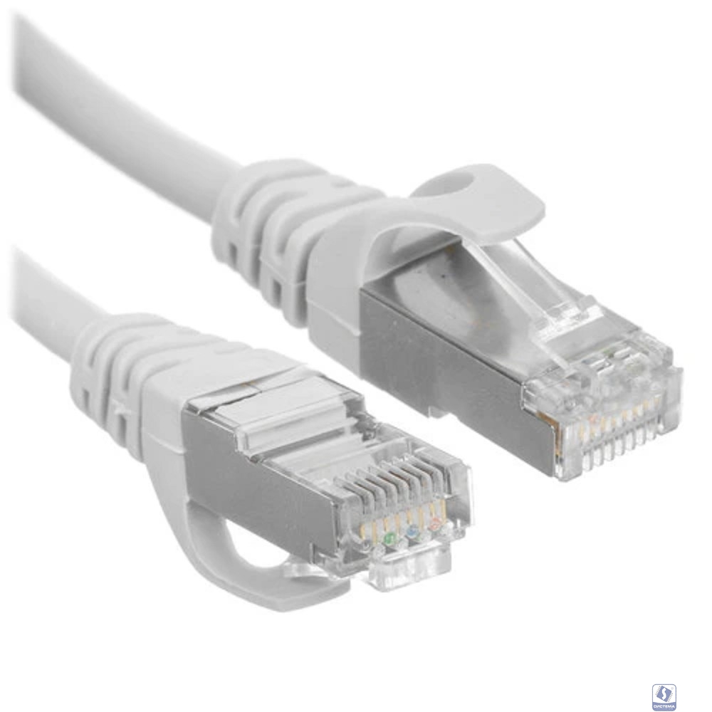 Cablexpert Патч-корд FTP PP6-15M кат.6, 15м, литой, многожильный (серый)