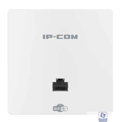 IPCOM W39AP Двухдиапазонная гигабитная настенная точка доступа, 2,4/5 ГГц, до 2976 Мбит/с, 2х1 Гбит/с, PoE