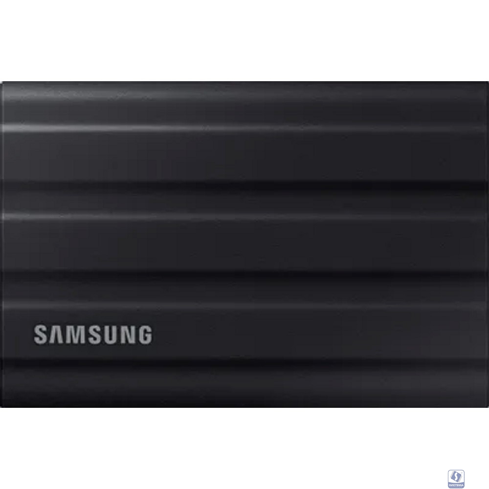 Samsung Portable SSD 4TB T7 Shield <MU-PE4T0S/WW> черный (USB3.2 Gen2, up to 1050/1000Mbs, 3D TLC, 88x13x59mm, 98g)
