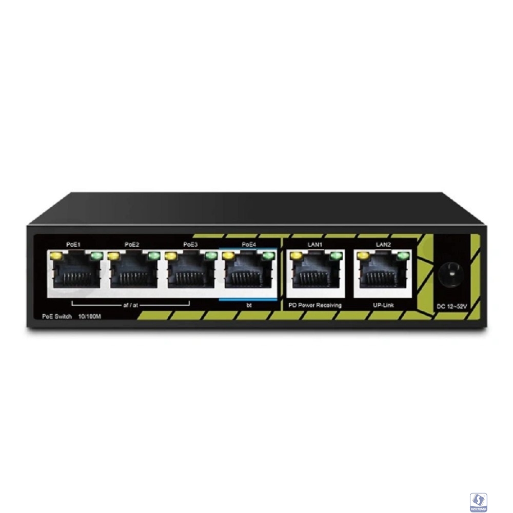 Коммутатор Tantos TSn-4FP6F2P  