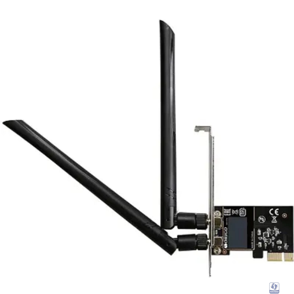ORIGO OWN1200A/A1A Wi-Fi AC1200 PCI-E адаптер, 2.4/5 ГГц, 2 съемные антенны 5 dBi