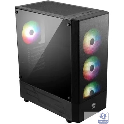 Корпус MidiTower MSI MAG FORGE 112R (ATX, 2xUSB 3.2, 4x120mm ARGB Fan, Front metal MESH, TG) (306-7G16X23-809)