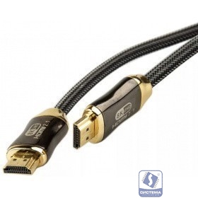 Telecom TCG300-3M Кабель HDMI 19M/M,ver. 2.1, 8K@60 Hz 3m метал разъемы, нейлоновая оплетка Telecom <TCG300-3M>