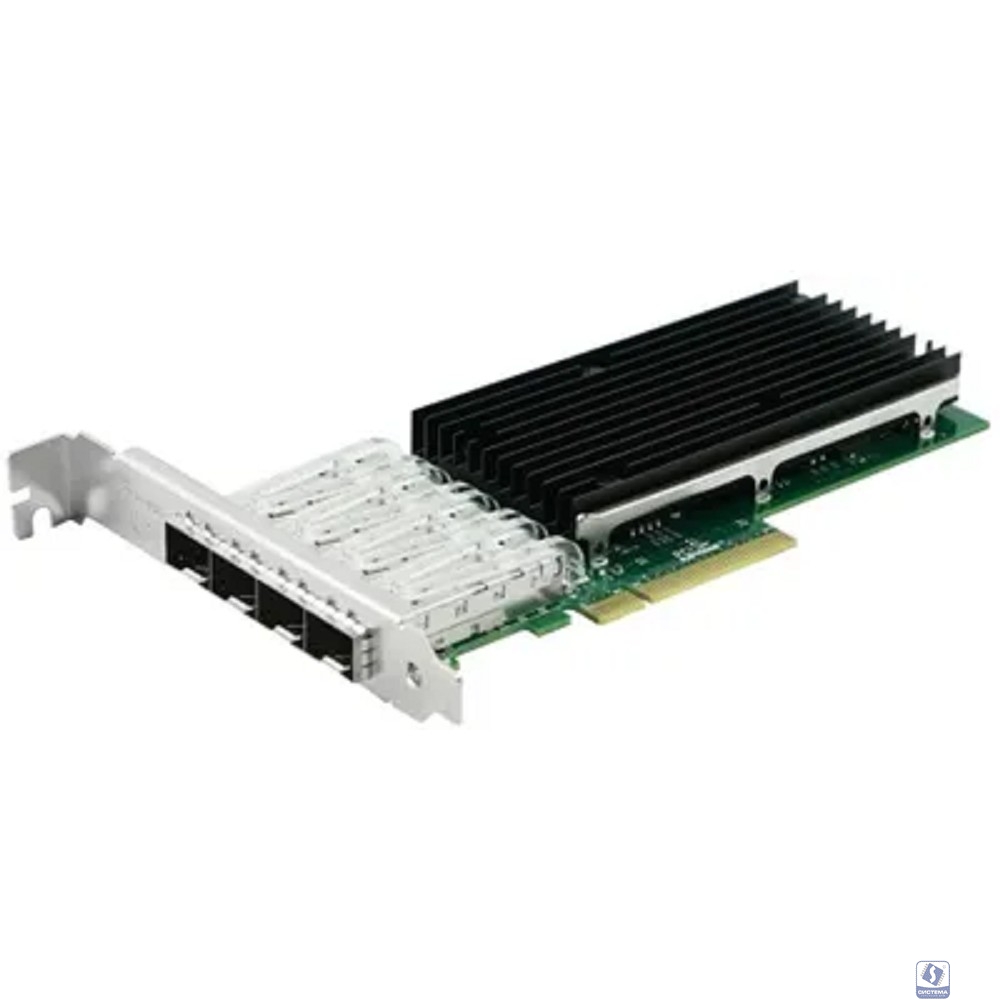 Lr-Link LREC9804BF-4SFP+ Сетевая карта/ PCIe x8 10G Quad Port Fiber Server Network Card 