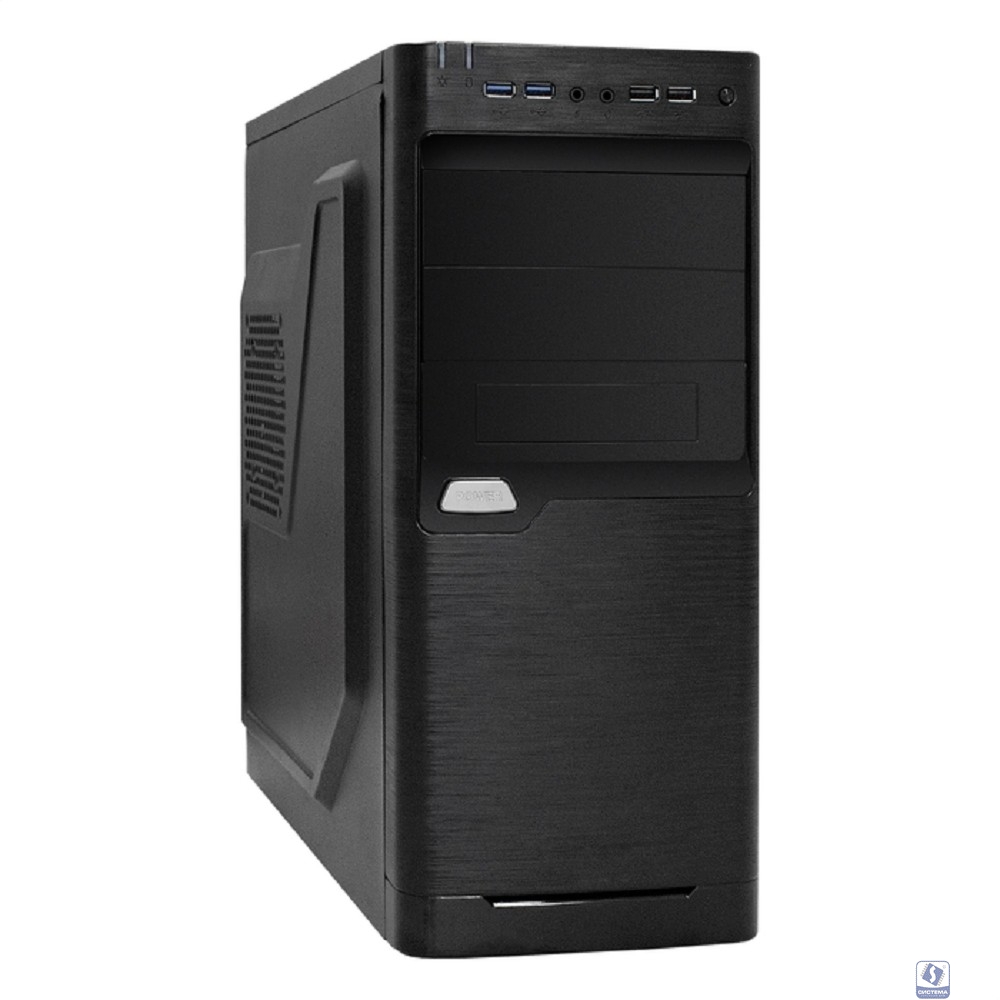 Exegate EX272731RUS Корпус MiditowerXP-330U Black, ATX, <без БП>, 2*USB+2*USB3.0, Audio