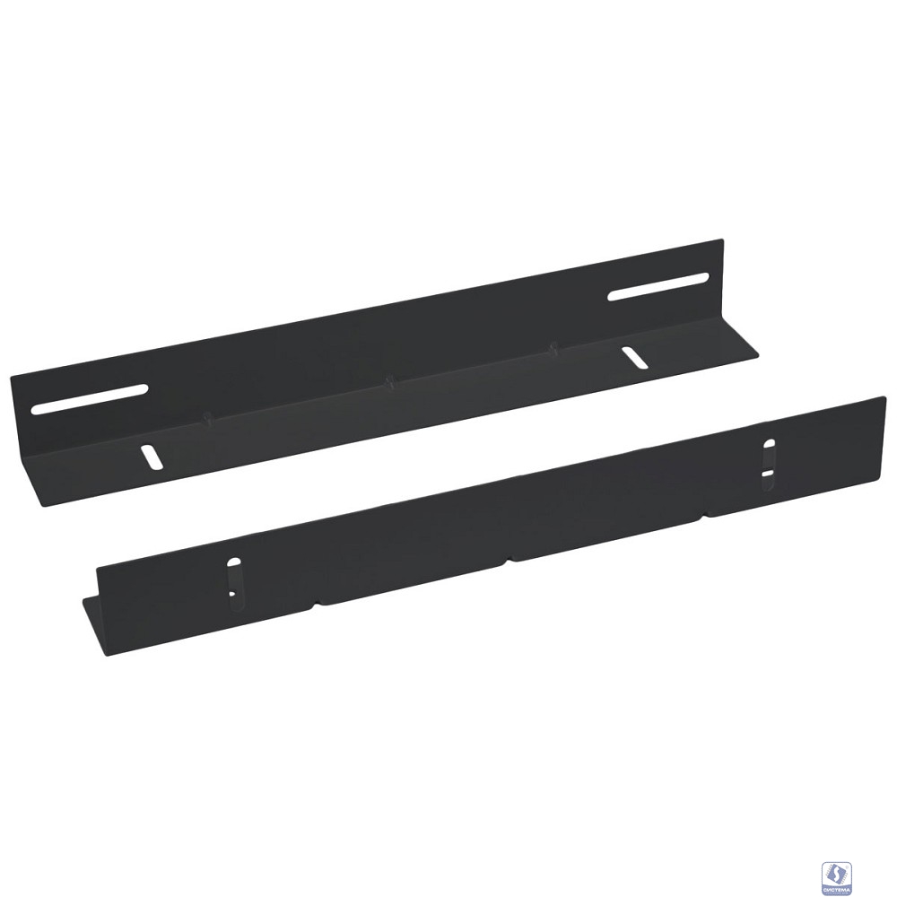 Cabeus JH05-06-100KG-BK Направляющие в шкафглубиной 600мм для установки серверногооборудования, пара, усиленные до 100кг, цветчерный (RAL 9004)