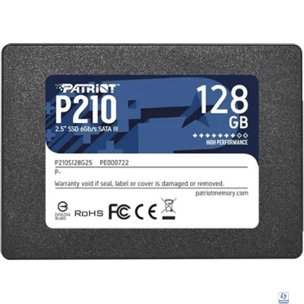 Patriot SSD 128Gb P210 P210S128G25 