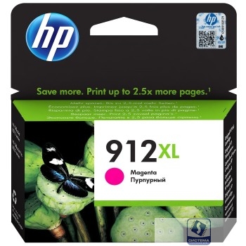 HP 3YL82AE Картридж № 912 струйный пурпурный (825 стр) 