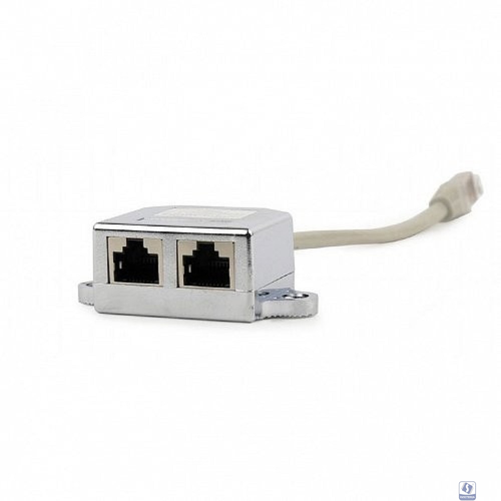 Cablexpert NCA-SP-02 Разветвитель NCA-SP-02 FTP 1 порт RJ45 (T568A/T568B) -> 2 порта RJ45 10/100 BASE-T