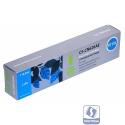 Cactus CN626AE №971XL Картридж струйный Cactus CS-CN626AE голубой для HP DJ Pro X476dw/X576dw/X451dw