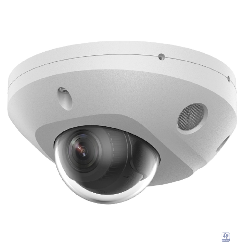 iFLOW F-IC-2522C2MS(2.8mm) Value 2Мп уличная компактная купольная IP-камера с гибридной Smart подсветкой до 30м  и технологией SharpSense