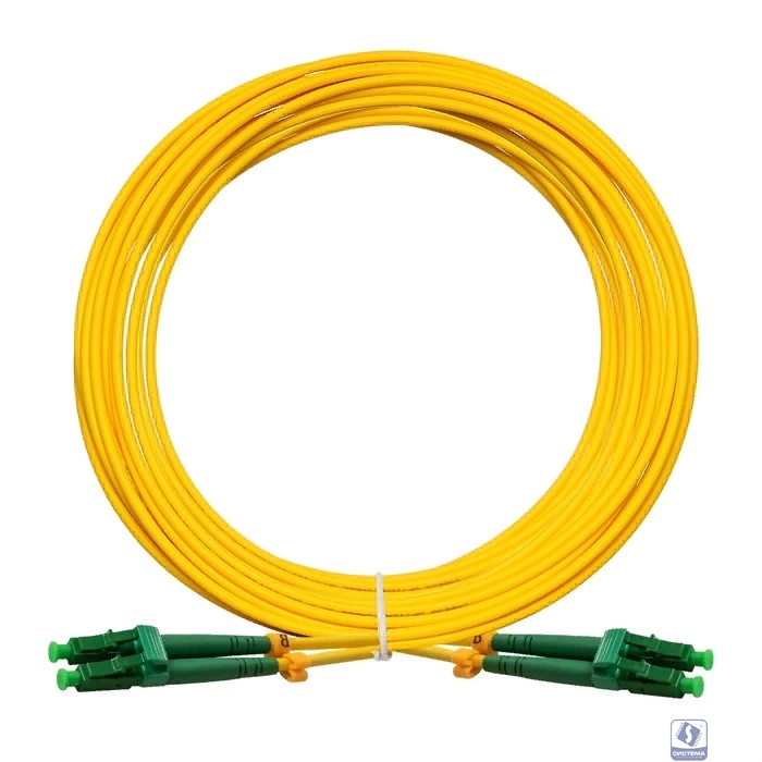 Exegate EX295150RUS Патч-корд волоконно-оптический FC-D-9-LC/APC-LC/APC-10M-LSZH (Шнур ВО SM 9/125 (OS2/G.652.D), LC/APC-LC/APC, Duplex, LSZH, 10м)