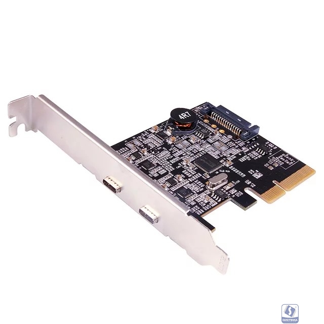 Controller ST-Lab, PCI-E x1, U-1800 2xUSB3.1(C) 10Gbps,+LP bracket, Ret