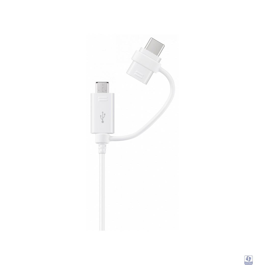 Sam. кабель-дата USB->microUSB+Type-C wh [EP-DG930DWEGRU]