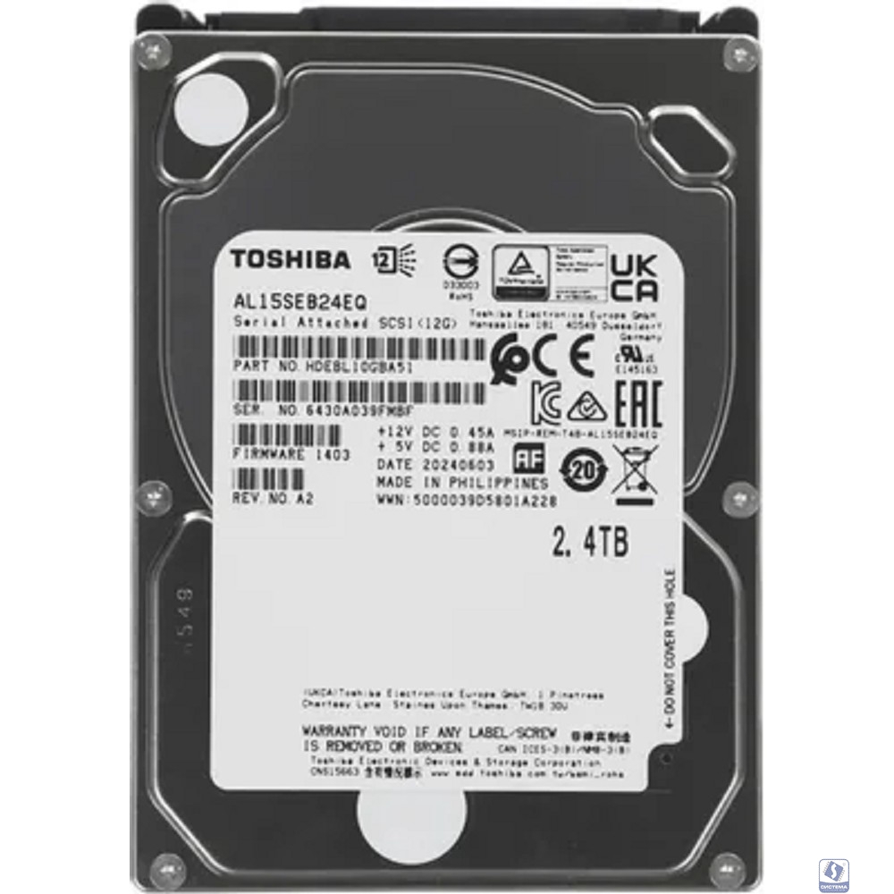 2.4TB Toshiba (AL15SEB24EQ) 