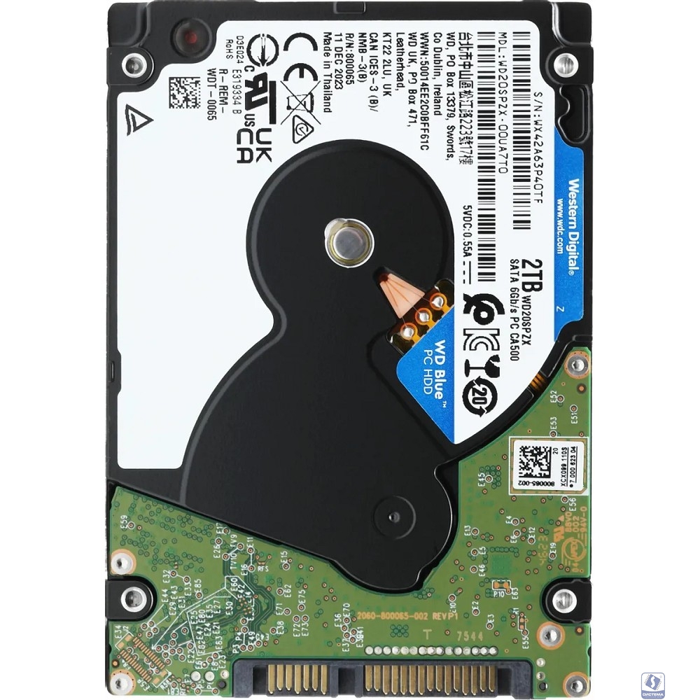 2TB WD Blue (WD20SPZX) 