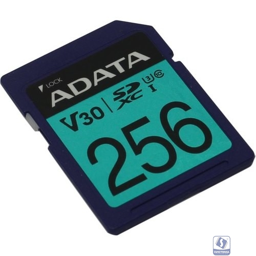 SecureDigital 256GB A-DATA Premier Pro SDXC Class 10 UHS-I U3 V30S 95/60 MB/s (ASDX256GUI3V30S-R)