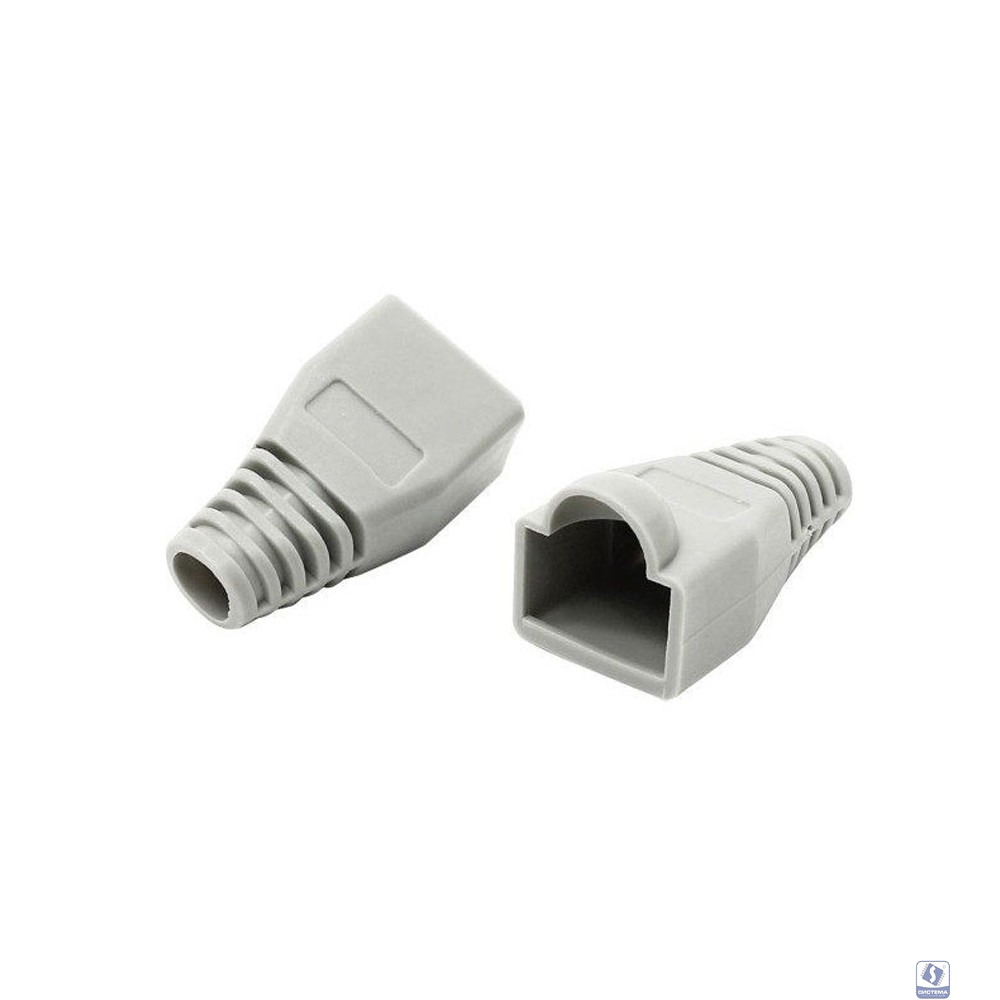 Cabeus CAP-GY Изолирующий колпачок для разъемов RJ-45, серый, d-6.1 мм