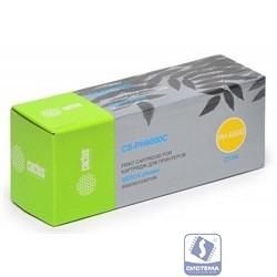 CACTUS 106R01631 Картридж (CS-PH6000C) для Xerox Phaser 6000/6010,голубой, 1000 стр.