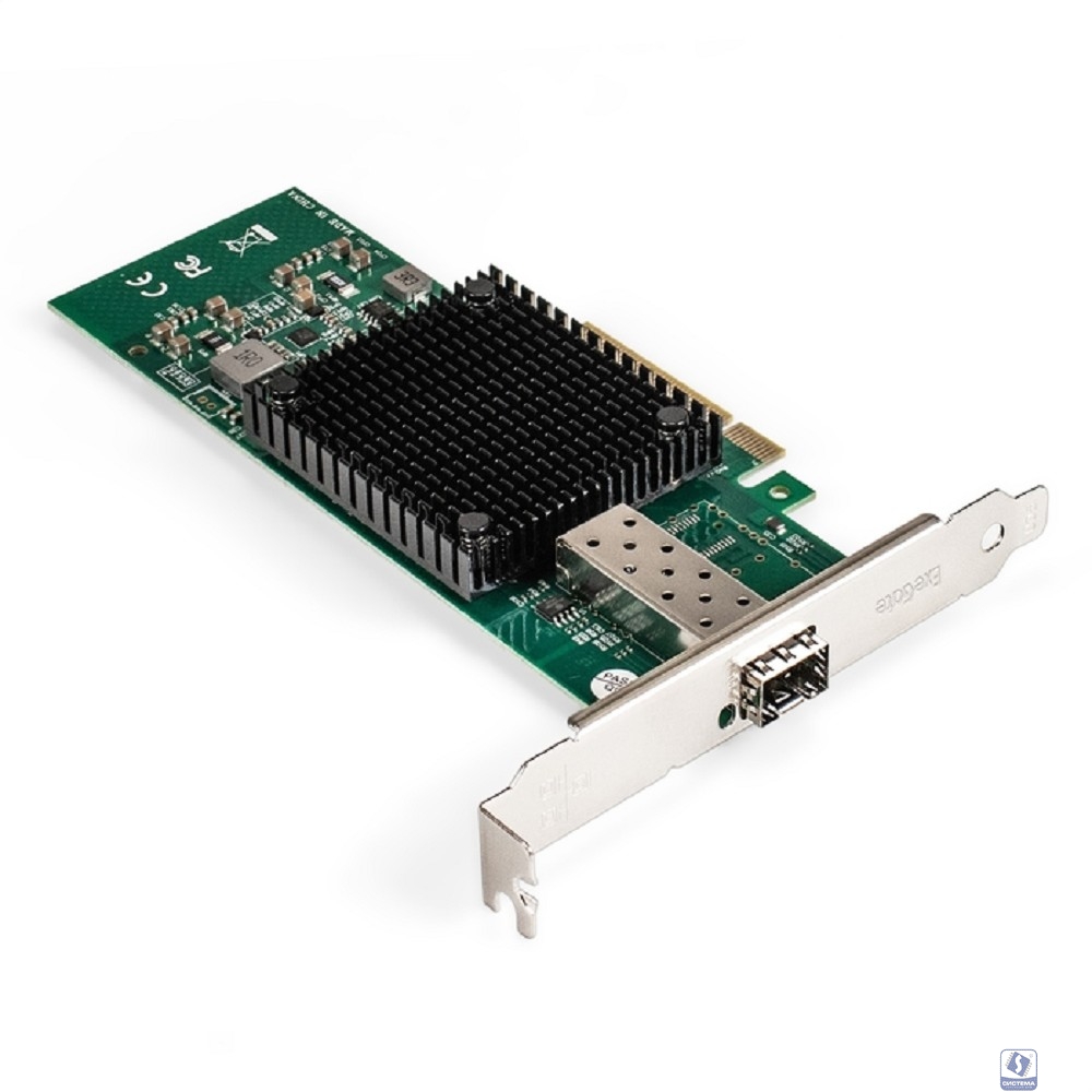 Exegate EX296227RUS Сетевой адаптер ExeGate EXE-X520-DA1 (PCI-E x8 v3.0, порты 1xSFP+ 10Gb/s (10/5/2.5/1Gb/s, 100Mb/s), Server NIC Intel Chipset JL82599EN) Exegate EX296227RUS Сетевой адаптер ExeGate EXE-X520-DA1 (PCI-E x8 v3.0, порты 1xSFP+ 10Gb/s (10/5/2.5/1Gb/s, 100Mb/s), Server NIC Intel Chipset JL82599EN)