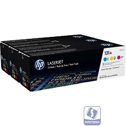 HP U0SL1AM Картридж, Cyan/Magenta/Yellow 